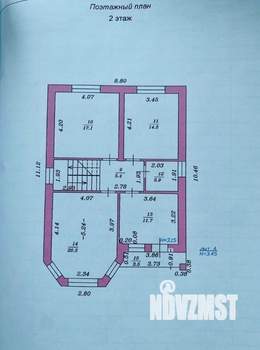 Дом 200м&sup2;, 2-этажный, участок 7 сот.  