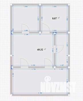 Дом 110м², 2-этажный, участок 8 сот.  