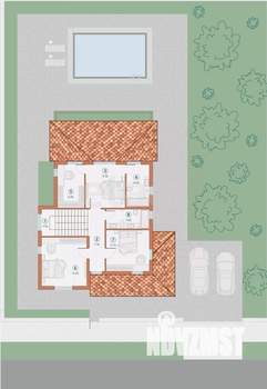 Дом 167м², 2-этажный, участок 6 сот.  