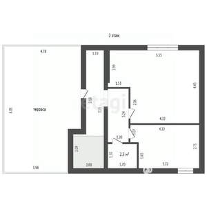 Дом 169м&sup2;, 2-этажный, участок 5 сот.  