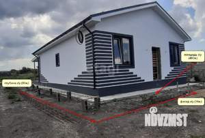 Дом 112м&sup2;, 1-этажный, участок 5 сот.  