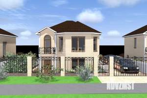 Дом 140м&sup2;, 2-этажный, участок 4 сот.  