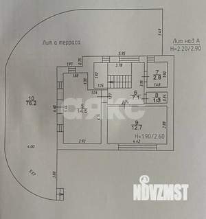 Дом 234м&sup2;, 2-этажный, участок 11 сот.  
