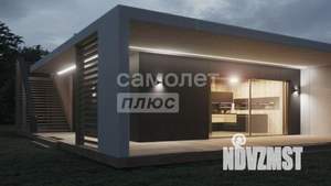 Дом 85м&sup2;, 1-этажный, участок 4 сот.  