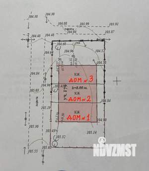 Дом 91м&sup2;, 1-этажный, участок 3 сот.  
