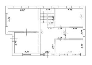 Дом 218м², 2-этажный, участок 6 сот.  