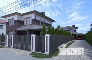 Дом 174м&sup2;, 2-этажный, участок 8 сот.  