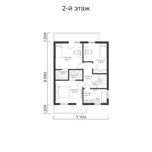 Дом 149м², 2-этажный, участок 6 сот.  