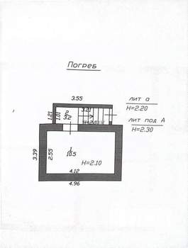 Дом 140м&sup2;, 1-этажный, участок 6 сот.  