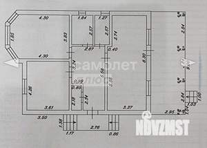 Дом 130м&sup2;, 1-этажный, участок 6 сот.  