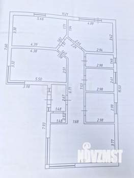 Дом 123м&sup2;, 1-этажный, участок 6 сот.  