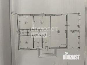 Дом 99м&sup2;, 1-этажный, участок 8 сот.  
