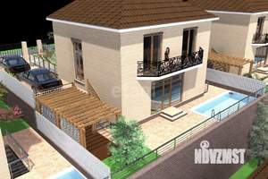 Дом 140м&sup2;, 2-этажный, участок 4 сот.  