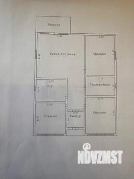 Дом 120м², 1-этажный, участок 4 сот.  