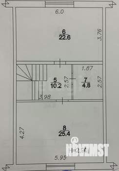 Таунхаус 200м², 3-этажный, участок 2 сот.  