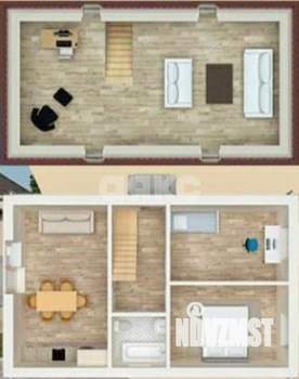 Дом 65м&sup2;, 1-этажный, участок 5 сот.  