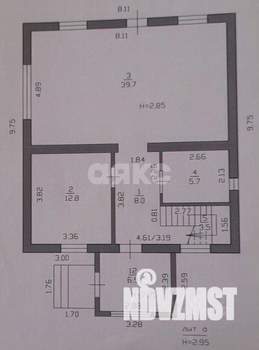 Дом 144м&sup2;, 2-этажный, участок 9 сот.  