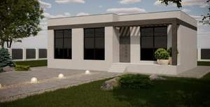 Дом 89м&sup2;, 1-этажный, участок 4 сот.  