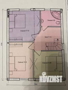 Дом 138м&sup2;, 2-этажный, участок 5 сот.  
