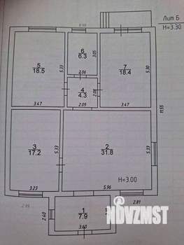 Дом 105м&sup2;, 2-этажный, участок 4 сот.  