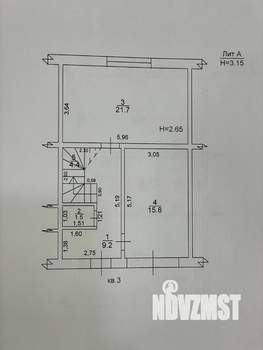 Таунхаус 162м&sup2;, 2-этажный, участок 2 сот.  