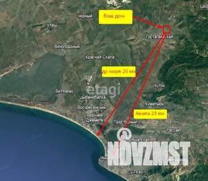 Дом 112м&sup2;, 1-этажный, участок 6 сот.  