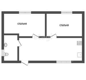 Дом 50м², 1-этажный, участок 5 сот.  