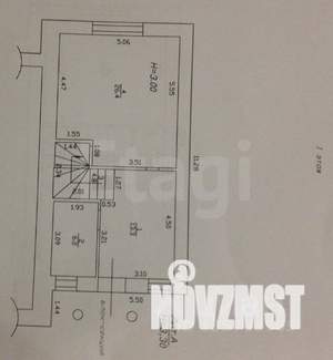 Таунхаус 146м&sup2;, 3-этажный, участок 1 сот.  
