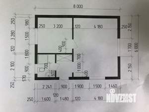 Дом 45м², 1-этажный, участок 7 сот.  
