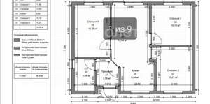 Дом 72м&sup2;, 1-этажный, участок 7 сот.  