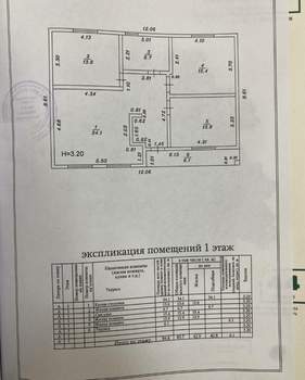 Дом 89м&sup2;, 1-этажный, участок 4 сот.  