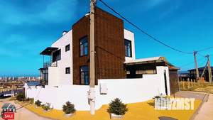 Дом 274м&sup2;, 3-этажный, участок 4 сот.  