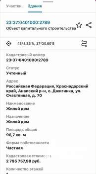 Дом 96м², 1-этажный, участок 4 сот.  