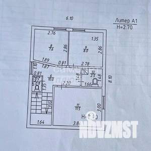 Дом 81м², 2-этажный, участок 10 сот.  
