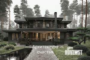 Коттедж 180м², 2-этажный, участок 6 сот.  