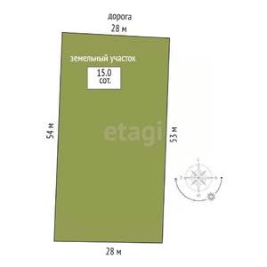 Дом 133м&sup2;, 2-этажный, участок 15 сот.  