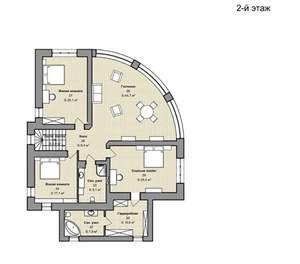 Дом 560м², 3-этажный, участок 26 сот.  