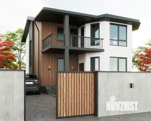 Дом 205м&sup2;, 2-этажный, участок 4 сот.  