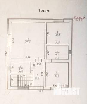 Дом 147м², 2-этажный, участок 5 сот.  