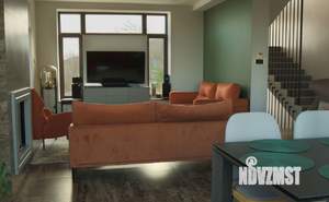 Коттедж 453м&sup2;, 3-этажный, участок 19 сот.  