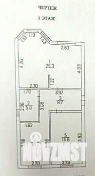 Дом 73м², 2-этажный, участок 3 сот.  