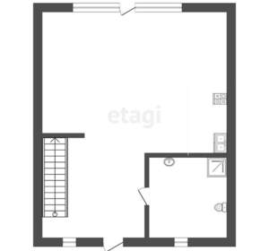 Дом 50м&sup2;, 2-этажный, участок 4 сот.  