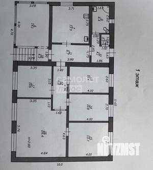 Дом 167м², 1-этажный, участок 8 сот.  