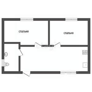 Дом 50м², 1-этажный, участок 5 сот.  