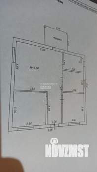 Дом 74м², 1-этажный, участок 6 сот.  