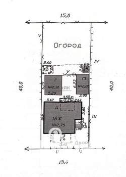 Дом 140м&sup2;, 1-этажный, участок 6 сот.  