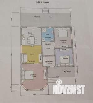 Дом 108м&sup2;, 2-этажный, участок 7 сот.  