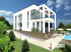 Дом 350м², 3-этажный, участок 4 сот.  