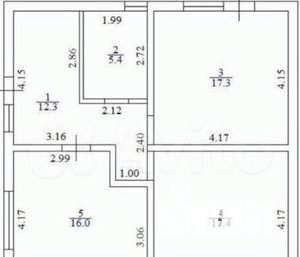 Дом 70м², 2-этажный, участок 3 сот.  