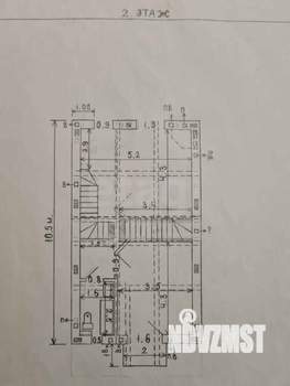 Дом 110м&sup2;, 2-этажный, участок 4 сот.  